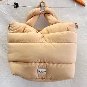 Wilo The Label Cream Mini Tote Bag